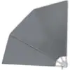 Image de vidaXL Éventail de balcon pliable Gris 210×210 cm