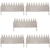 Image de Clôture En Treillis De Saule 5 Pcs Vidaxl