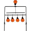 Image de vidaXL Support de cibles à réinitialisation automatique avec 4 + 1 cibles