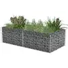 Image de Vidaxl - Jardinière À Gabion Acier Galvanisé 180 X 90 X 50 Cm