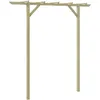 Image de Pergola De Jardin 205 X 40 X 203 Cm Bois Vidaxl