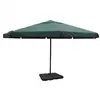 Image de Vidaxl - Parasol Vert En Aluminium Avec Base Mobile
