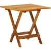 Image de Vidaxl - Table De Bistro 46x46x47 Cm Bois D'Acacia Massif