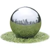 Image de Vidaxl Sphère De Fontaine De Jardin Avec Led Acier Inoxydable 30 Cm