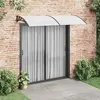 Image de vidaXL Auvent de porte 240×100 cm PC