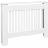 Image de MDF couverture de radiateur Habillage de radiateur 112 cm, blanc