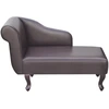 Image de vidaXL Chaiselongue simili cuir marron