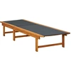 Image de vidaXL Chaise longue en acacia