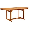 Image de vidaXL vidaXL - Table de jardin - 200x100x75 - cm - massif - Bois d'acacia
