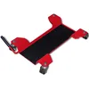 Image de vidaXL Aide à la manuvre de la moto rouge