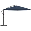 Image de vidaXL Parapluie 3,5 m bleu