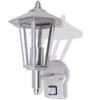 Image de vidaXL Lampe murale d'extérieur Lanterne verticale en acier inoxydable avec capteur de mouvement