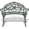 Image de Banc de jardin Banc en fer pour 2 personnes Fonte d'aluminium