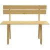 Image de Banc de jardin 150 cm pin imprégné
