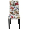 Image de vidaXL Chaises de salle à manger 6 pcs. Tissu multicolore