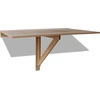 Image de vidaXL Table murale pliante chêne 100x60 cm