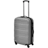 Image de vidaXL Ensemble de 3 valises rigides argentées 45,5/55/66 cm