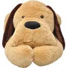 Image de vidaXL Chien en peluche brun 80 cm