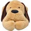 Image de vidaXL Chien en peluche brun 120 cm