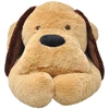 Image de vidaXL Chien en peluche brun 160 cm
