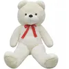 Image de vidaXL Ours en peluche peluche blanche 242 cm
