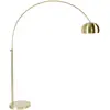 Image de Lampe sur pied Zuiver Metal Bow, dorée
