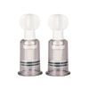 Image de Easytoys Fetish - Set de ventouses tétons & clitoris - Transparent