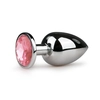 Image de EasyToys - Plug anal métallique avec diamant rose - L
