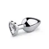 Image de EasyToys - Plug anal métallique - Diamant coeur - M