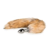 Image de Easytoys Fetish - Plug Anal Argent   Queue de Renard Beige