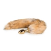 Image de Easytoys Fetish - Plug Anal Or   Queue de Renard Beige