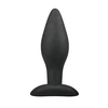 Image de Plug anal noir en silicone - Medium