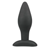 Image de Plug anal noir en silicone - Large
