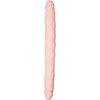 Image de EasyToys - Gode réaliste à double extrémité - Beige