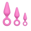 Image de Plugs anaux avec anneau de retrait - Coffret