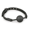 Image de Easytoys Fetish - Bâillon avec balle en silicone - Noir