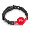 Image de Easytoys Fetish - Bâillon à balle avec balle en PVC - Rouge