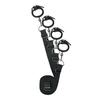 Image de Easytoys Fetish - Menottes à sangles pour lit - Noir