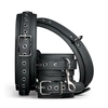 Image de EasyToys - Set de menottes poignets et cuisses - Noir