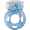 Image de EasyToys - Anneau pénien vibrant avec stimulateur clitoridien - Bleu