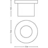 Image de Philips myGarden Lampe LED encastrée Moss, acier inoxydable 173064716