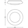 Image de Philips myLiving Cinnabar - Plafonnier - blanc