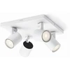 Image de Philips myLiving Runner LED Plafonnier à intensité variable 4x35W GU10 Blanc chaud 5309431P0 8718696157527