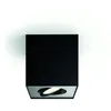 Image de Plafonnier Box 3 - Noir - Noir