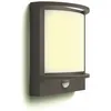 Image de Philips myGarden Lampe LED à détecteur Samondra 1x12W anthracite 1739293P0