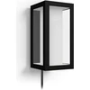 Image de Philips Hue White and color ambiance Outdoor Wall Light Impress Extension Black Nouveau