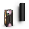 Image de Hue White & Color Ambiance Appear, Applique Extérieure Ronde Noire, Fonctionne Avec Alexa, Google Assistant Et Apple Homekit - Philips