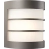 Image de Philips myGarden Applique murale Calgary, 60 W E27, sans ampoule, Applique murale d'extérieur, Anthracite, Verre, Métal, IP44, Terrasse, Jardin, II