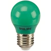 Image de Philips Globe 3,1 W E27 Green LED sphérique, culot E27, 3,1 watts, colorée