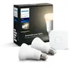 Image de Philips Hue Pack De 2 Ampoules White - 9,5 W - E27 - Bluetooth
